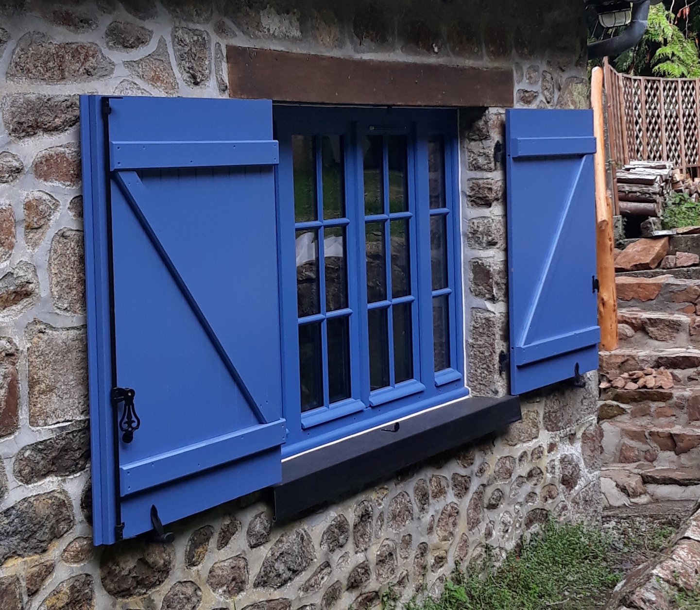 porte garage en bois