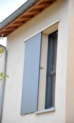 volets coulissants en bois
