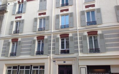 Volet Battant Bois Massif en rénovation de copropriété, Île-de-France