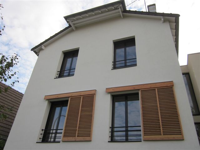 volet coulissant bois