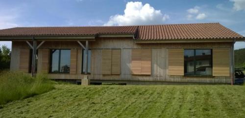 Volet coulissant en douglas
