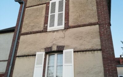 Volet battant bois persienne fabriqué dito existant